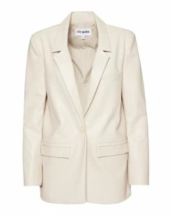 STEVEMADDEN AUDREY BLAZER BONE Women's Clothing