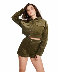 STEVEMADDEN GENEVIEVE SET OLIVE