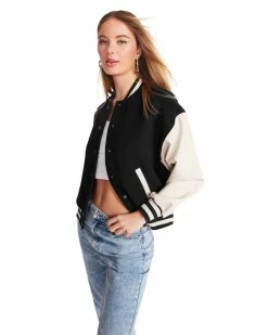 STEVEMADDEN ALEXANDRA JACKET BLACK