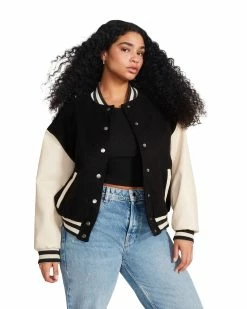 STEVEMADDEN ALEXANDRA JACKET BLACK