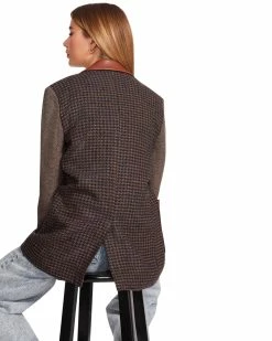 STEVEMADDEN KELLY BLAZER NAVY Women's Clothing