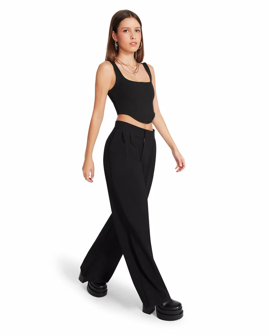 STEVEMADDEN ISABELLA PANT BLACK Women's Clothing