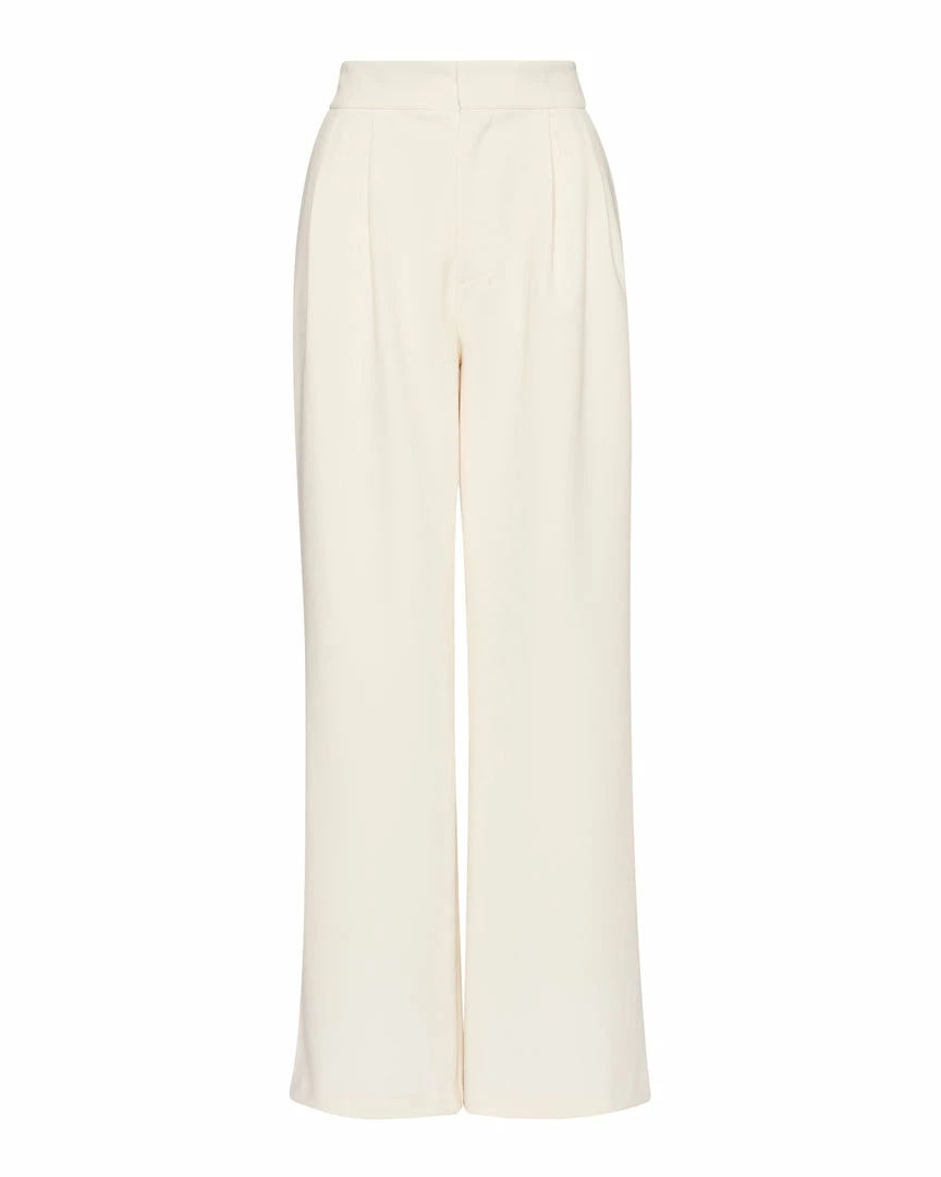 STEVEMADDEN Women's Clothing ISABELLA PANT IVORY