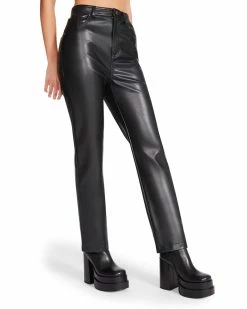STEVEMADDEN Women's Clothing JOSIE PANT BLACK