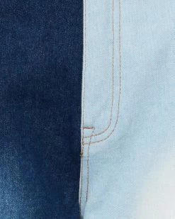 STEVEMADDEN KYLIE PANT DENIM FABRIC Women's Clothing