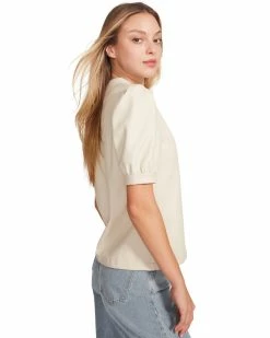 STEVEMADDEN Women's Clothing JANE TOP BONE