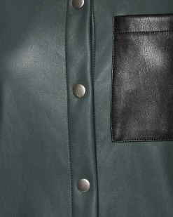 STEVEMADDEN SAM TOP GREEN Women's Clothing