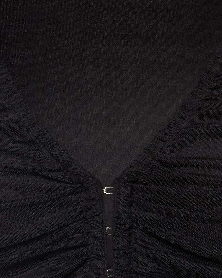 STEVEMADDEN Women's Clothing LUNA TOP BLACK