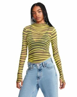 STEVEMADDEN ELIZA TOP CITRON