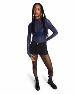 STEVEMADDEN ELIZA TOP BLUE MULTI