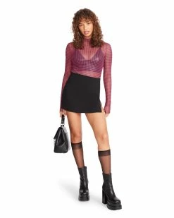 STEVEMADDEN ELIZA TOP HOT PINK