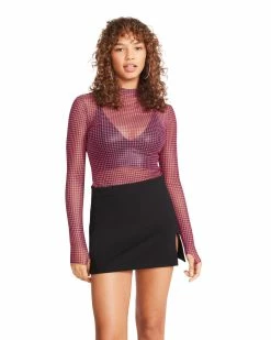 STEVEMADDEN ELIZA TOP HOT PINK