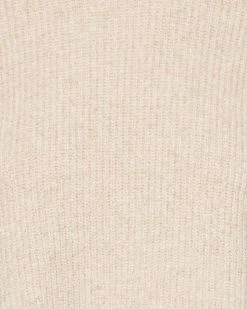 STEVEMADDEN CAMILLE SWEATER BEIGE Women's Clothing