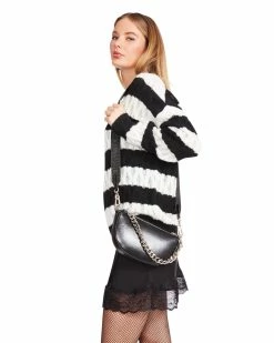 STEVEMADDEN KARLI SWEATER BLACK Women's Clothing