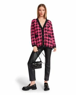 STEVEMADDEN MARINA CARDIGAN HOT PINK