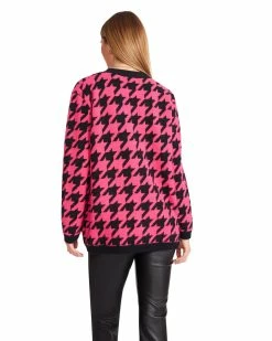 STEVEMADDEN MARINA CARDIGAN HOT PINK