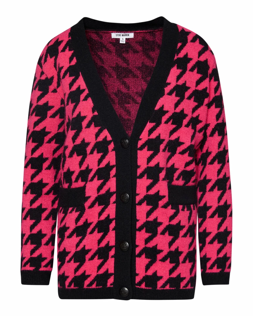 STEVEMADDEN MARINA CARDIGAN HOT PINK