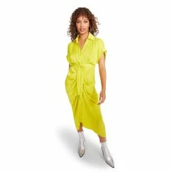 STEVEMADDEN TORI DRESS CITRON Women's Clothing