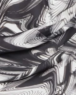 STEVEMADDEN Women's Clothing LUCIA DRESS WHITE/BLACK