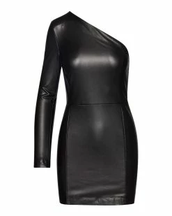 STEVEMADDEN Women's Clothing FAYE DRESS BLACK