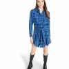 STEVEMADDEN PEYTON DRESS BLUE Women's Clothing
