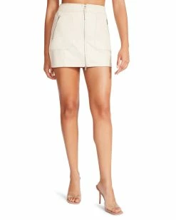 STEVEMADDEN Women's Clothing IDA SKIRT BONE