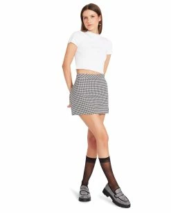 STEVEMADDEN CAMERON SKIRT WHITE