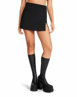 STEVEMADDEN Women's Clothing CAMERON SKIRT BLACK