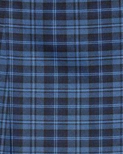 STEVEMADDEN CHER PLAID SKIRT BLUE Women's Clothing