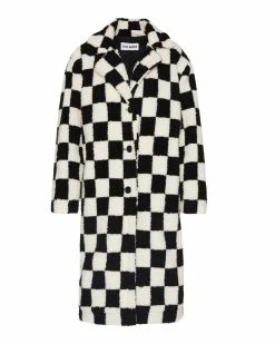 STEVEMADDEN SADIE COAT BLACK Women's Clothing