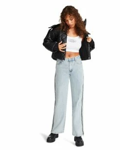 STEVEMADDEN HAYLE JACKET BLACK Women's Clothing