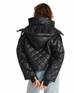 STEVEMADDEN HAYLE JACKET BLACK Women's Clothing