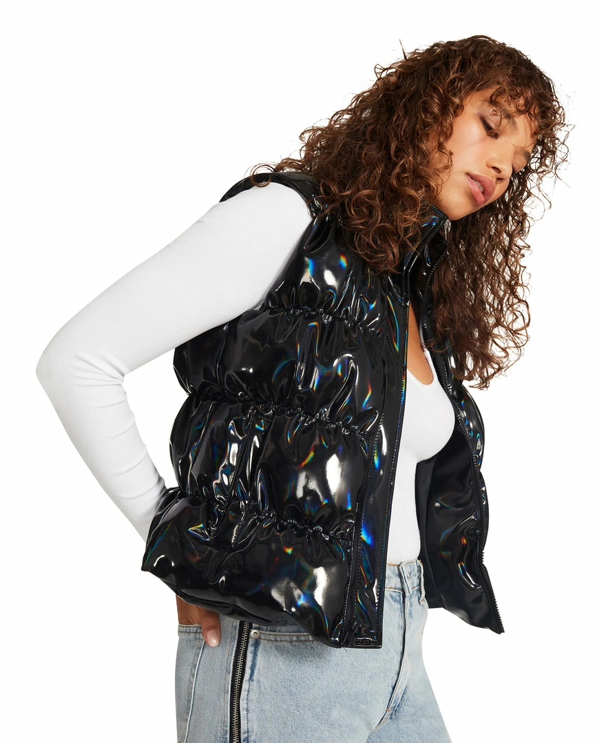 STEVEMADDEN GABRIELLA VEST BLACK