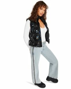 STEVEMADDEN GABRIELLA VEST BLACK