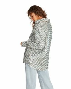 STEVEMADDEN ANDEE SHACKET SILVER Women's Clothing