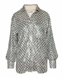 STEVEMADDEN ANDEE SHACKET SILVER Women's Clothing