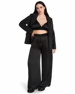 STEVEMADDEN Women's Clothing AYA JACKET BLACK