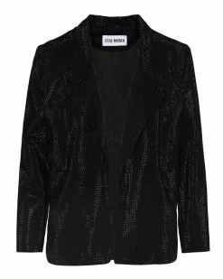 STEVEMADDEN Women's Clothing AYA JACKET BLACK