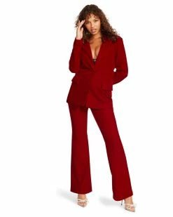 STEVEMADDEN HARLOW PANT RED