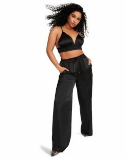 STEVEMADDEN DORIAN PANT BLACK