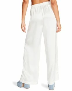 STEVEMADDEN DORIAN PANT WHITE Women's Clothing