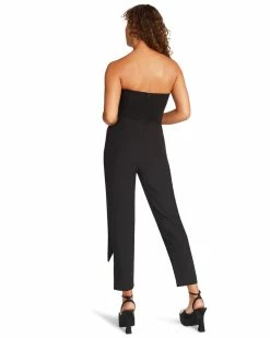 STEVEMADDEN Women's Clothing HARLEN JUMPSUIT BLACK