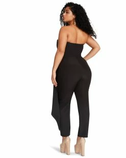 STEVEMADDEN Women's Clothing HARLEN JUMPSUIT BLACK