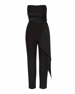 STEVEMADDEN Women's Clothing HARLEN JUMPSUIT BLACK
