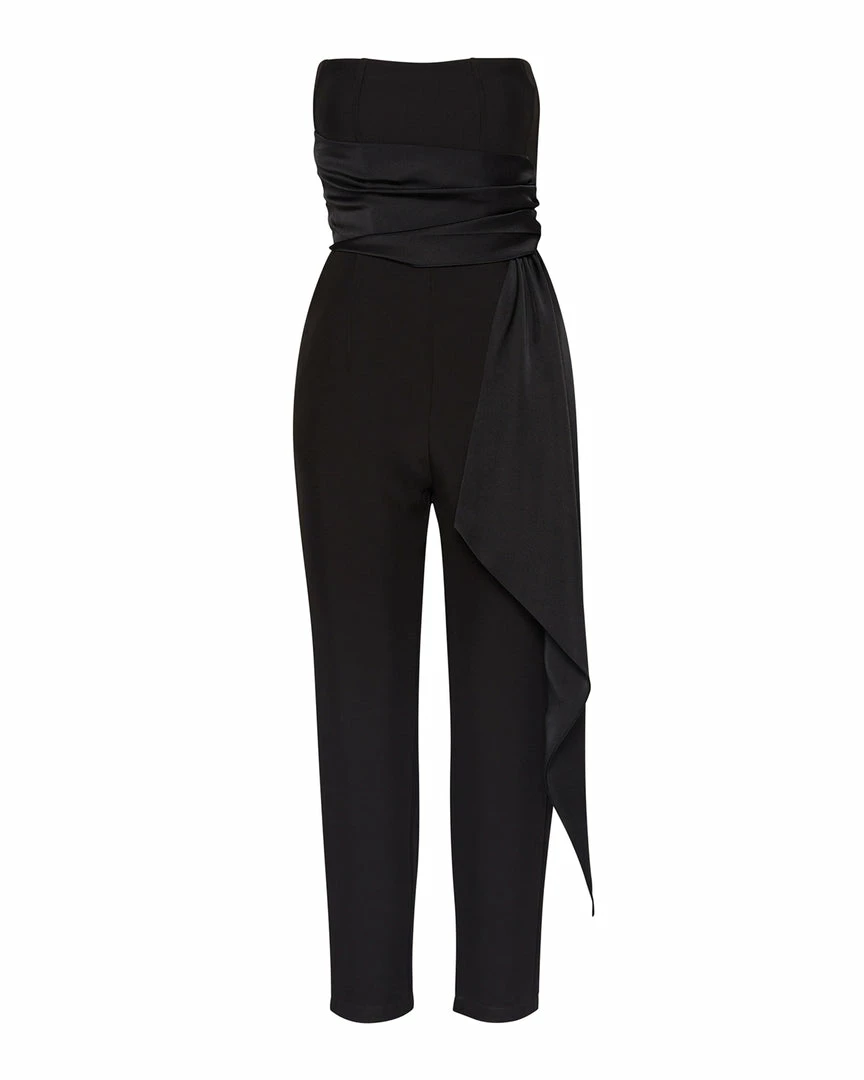 STEVEMADDEN Women's Clothing HARLEN JUMPSUIT BLACK