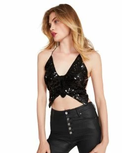 STEVEMADDEN KIA TOP BLACK Women's Clothing