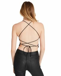 STEVEMADDEN KIA TOP BLACK Women's Clothing