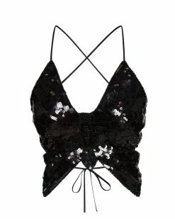 STEVEMADDEN KIA TOP BLACK Women's Clothing