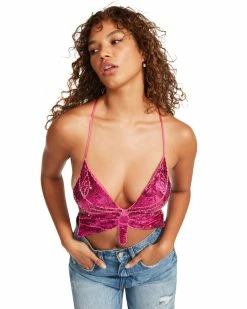 STEVEMADDEN KIA TOP HOT PINK Women's Clothing