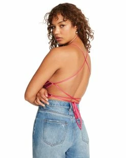 STEVEMADDEN KIA TOP HOT PINK Women's Clothing